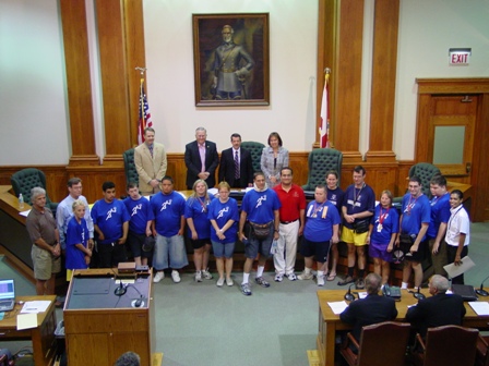 06-17-08 Special Olympics and Law Enforcement Torch Run Day